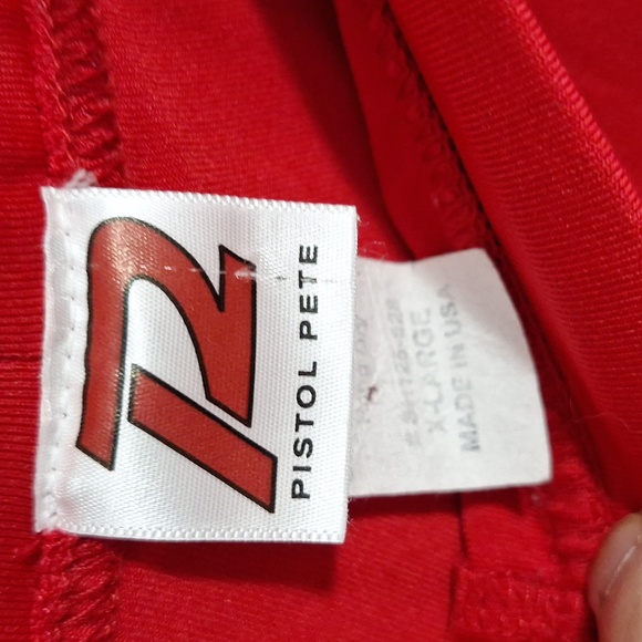 Vintage Pistol Pete square cut swim briefs trunks drawstring - made in USA - XL - Picture 2 of 7